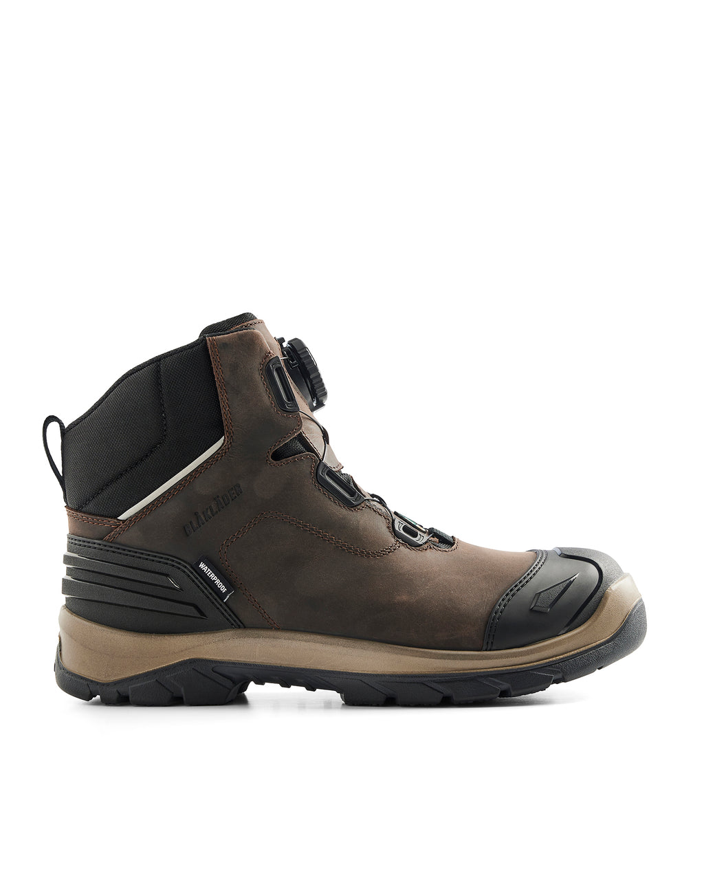 Elite 6" Freelock Safety Boot - Brown/Black