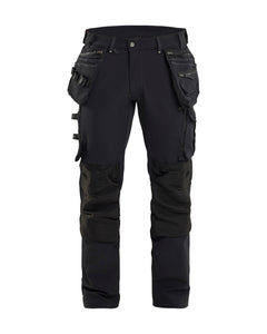 Craftsman trousers 4-way stretch X1900 - Black