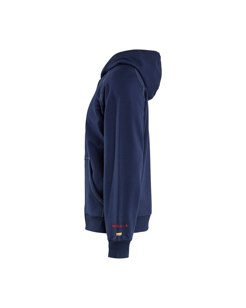 Flame Resistant Full Zip Hoodie - Navy blue