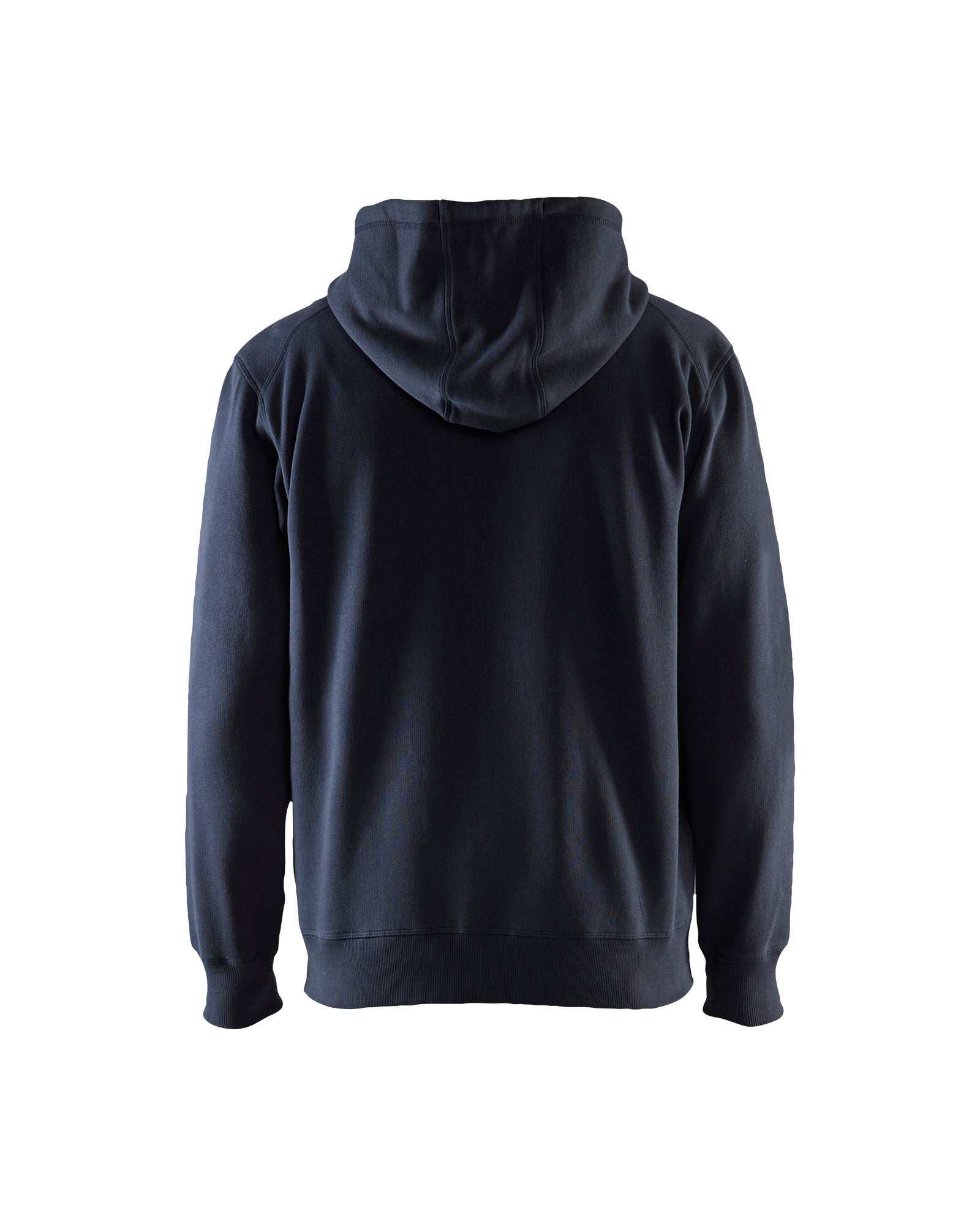 Hooded Zip-up Sweatshirt - Dark navy blue