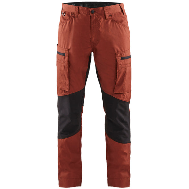 Stratus Lite Stretch Pants - Burned Red/Black