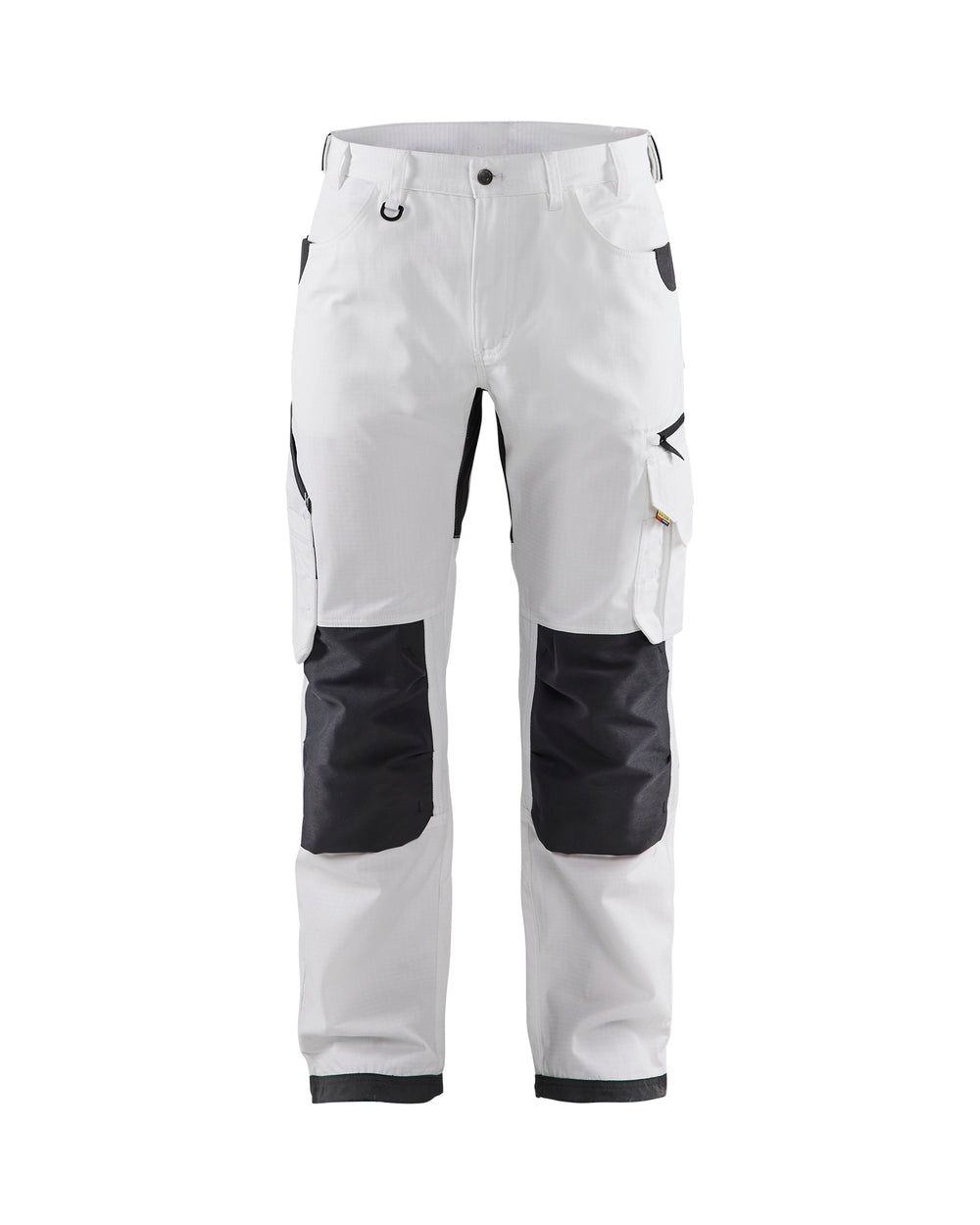 Ripstop Pants - White/Dark grey