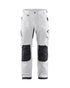 Ripstop Pants - White/Dark grey