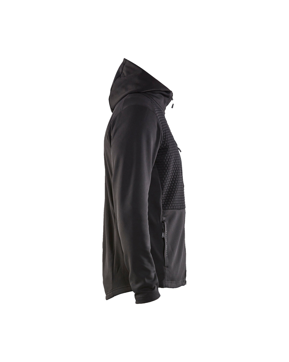 Hooded Tech Jacket - Black