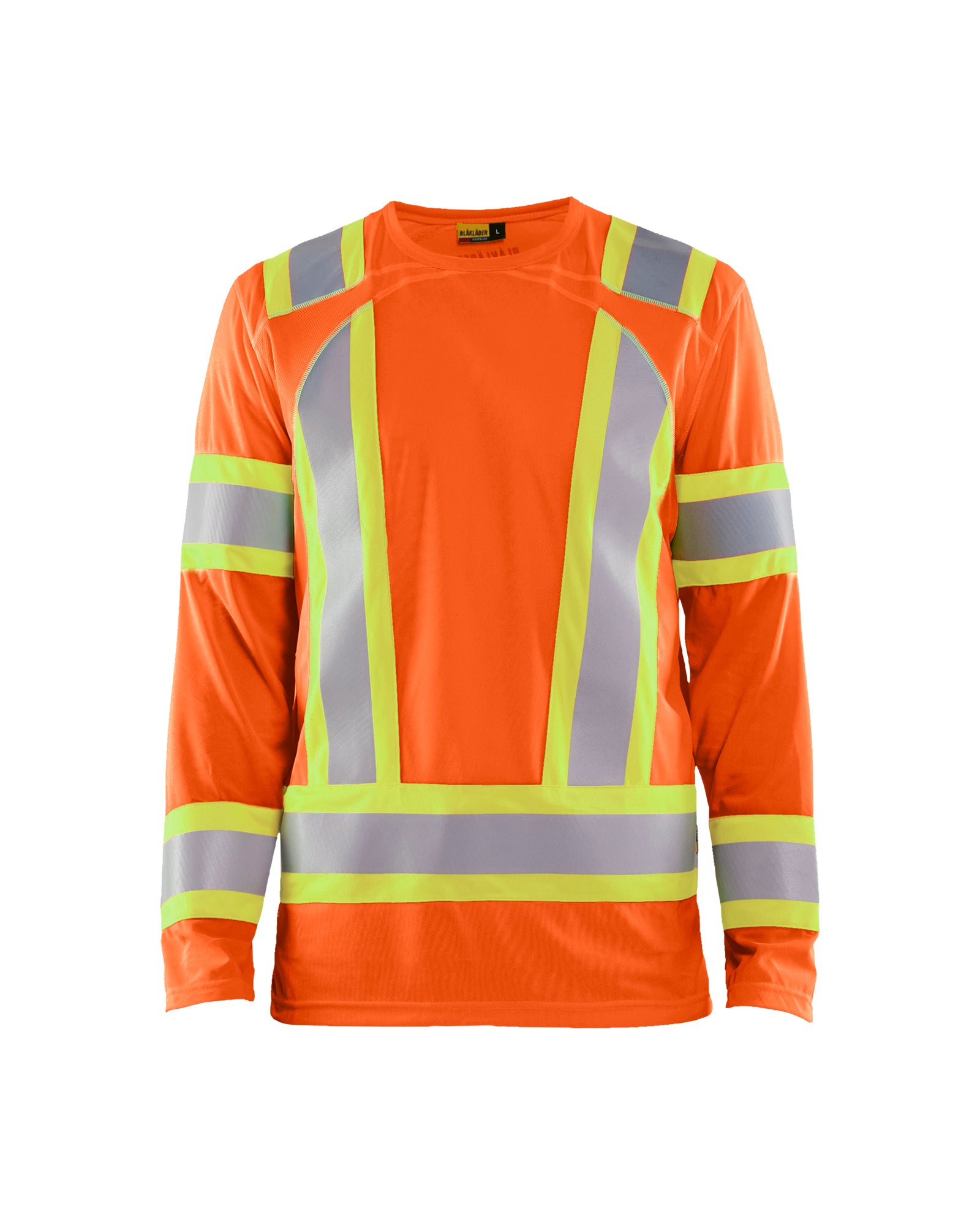 CSA Hi-Vis Long Sleeve T-shirt - Orange