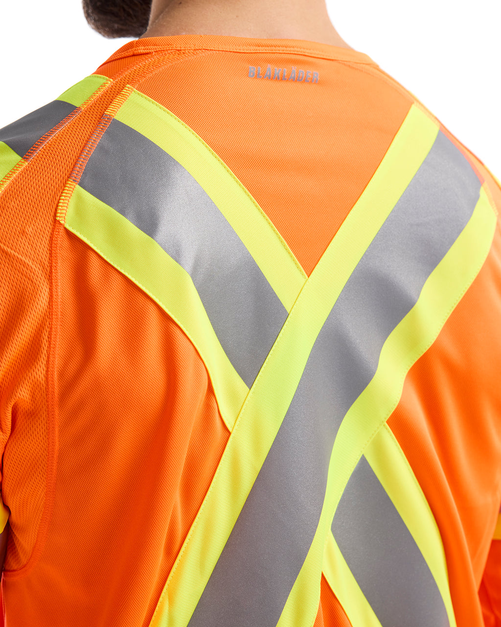 CSA Hi-Vis Long Sleeve T-shirt - Orange