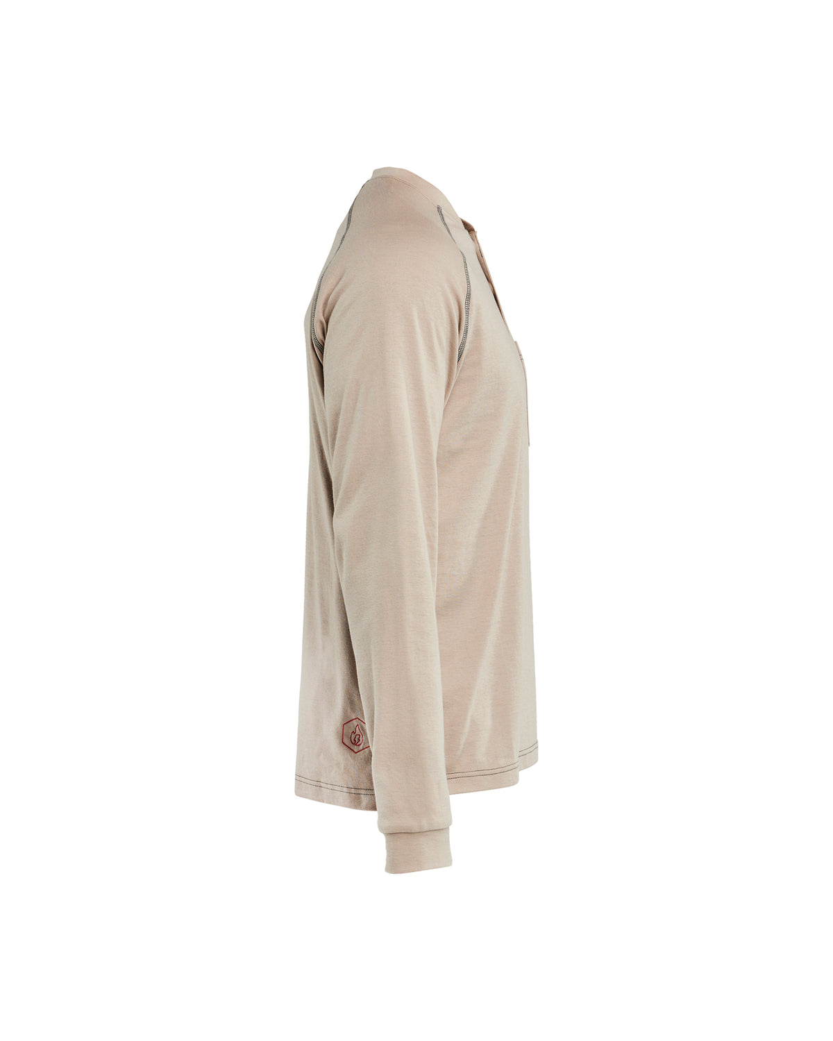 Flame Resistant Henley - Stone