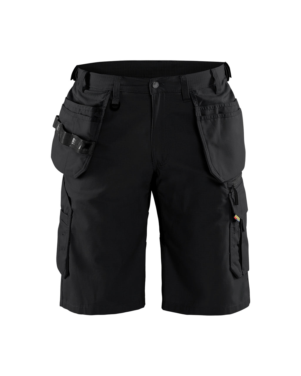 Ripstop Pro Knee Length Shorts - Black