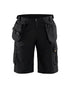 Ripstop Pro Knee Length Shorts - Black