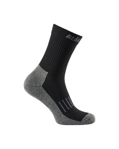 Chaussettes en coton pack x3 - Noir/Gris très foncé