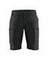 Women's Service Shorts With Stretch - Black