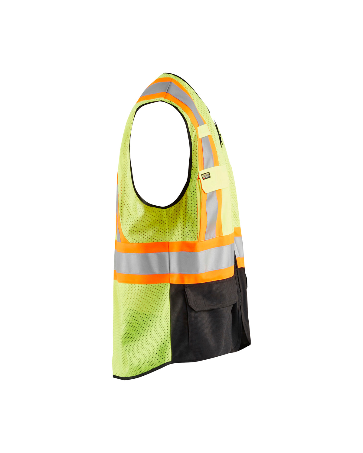 Hi-Vis CSA Vest - Yellow Hi-viz/Black