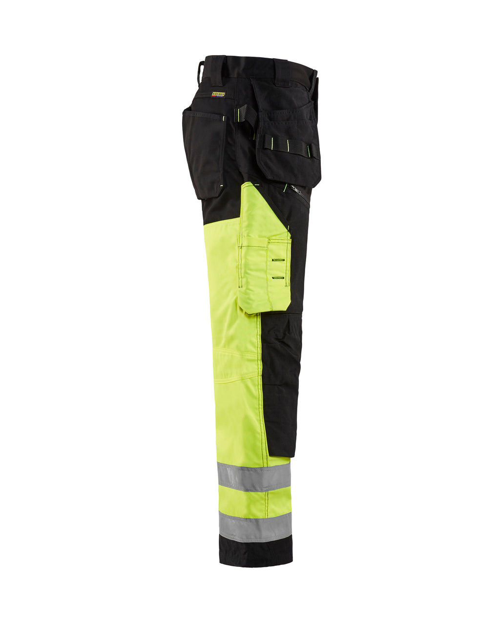 HI-VIS X1600 WORK PANTS - Black/Yellow Hi-viz