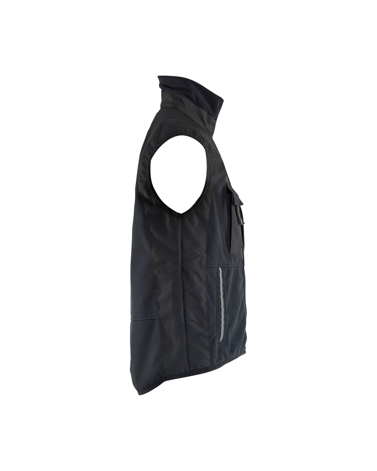 Fleece Vest - Black