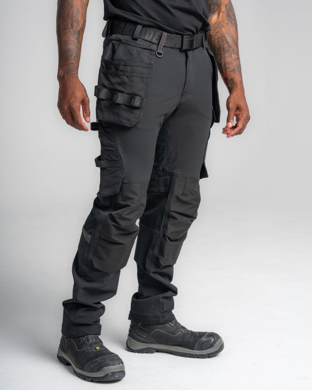 Flux Max 4 - Way Stretch Pants - Black/Orange