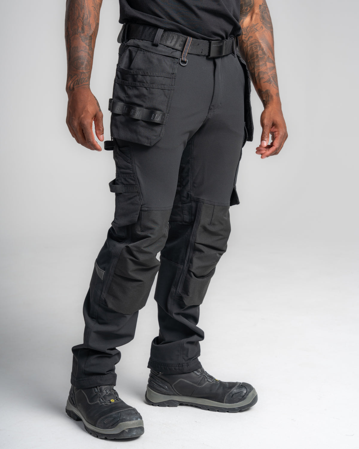 Flux Max 4 - Way Stretch Pants - Black/Orange