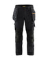 Flux Max 4-Way Stretch Pants - Black/Orange