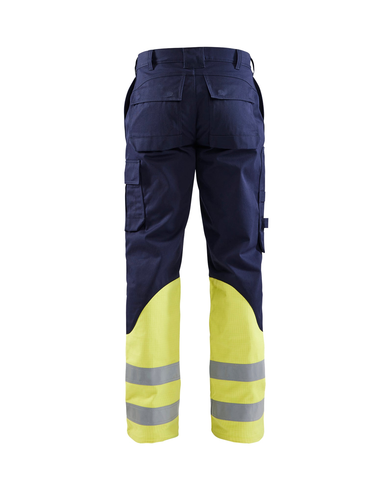 FR VISIBILITY PANT - Navy blue/Yellow Hi-viz