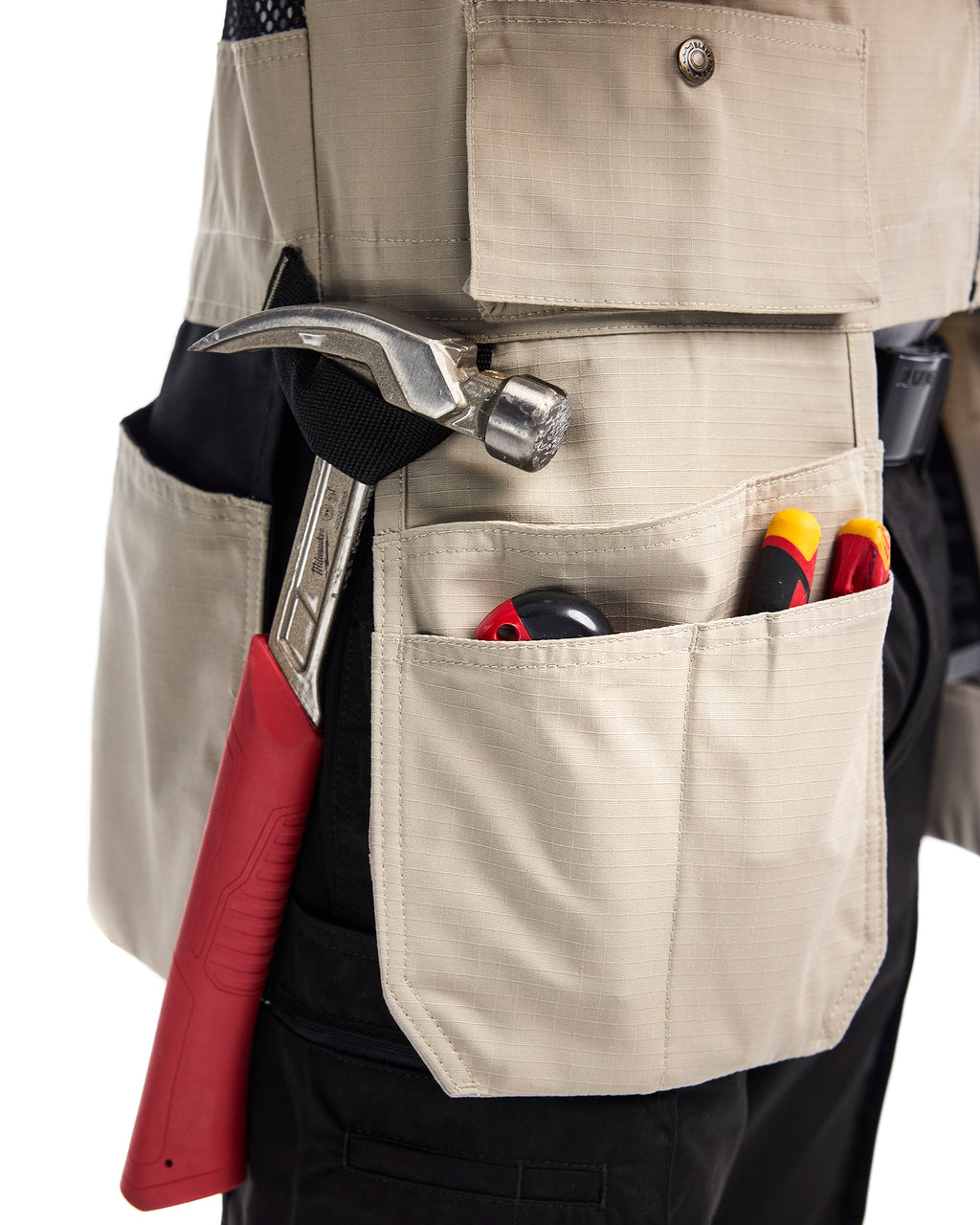 Ripstop Kangaroo Mesh Vest - Stone