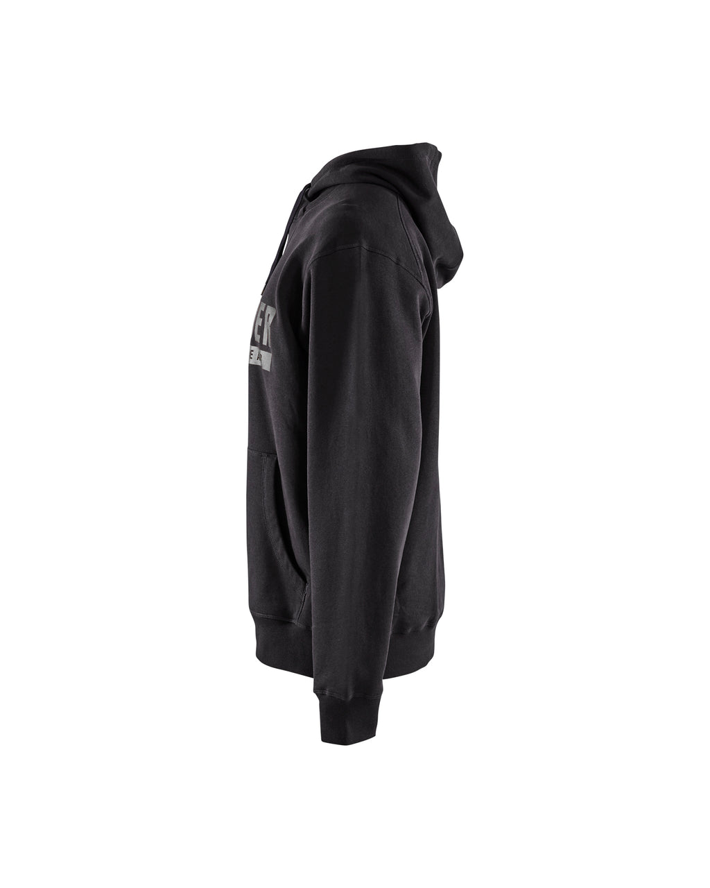 Hooded sweatshirt with print - Black