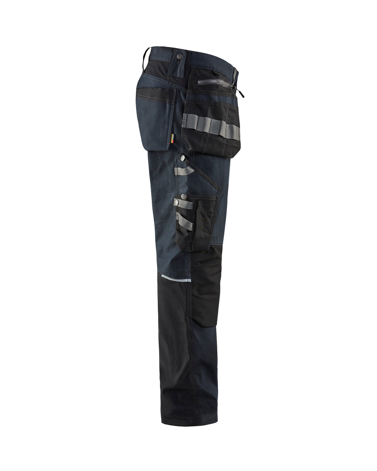 Craftsman trousers with stretch - Dark navy/Black