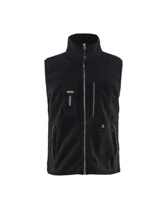 VESTE EN MOLLETON À DOUBLES POIGNETS - Noir