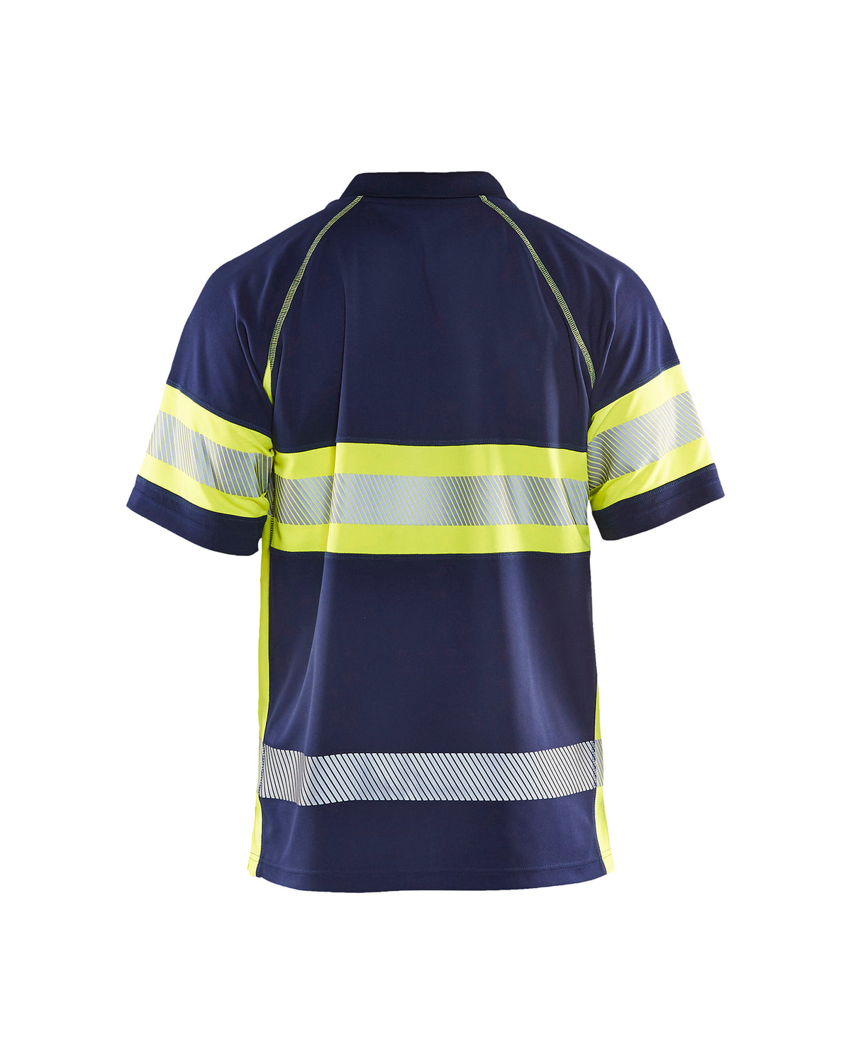 Visibility POLO - Navy blue/Yellow Hi-viz