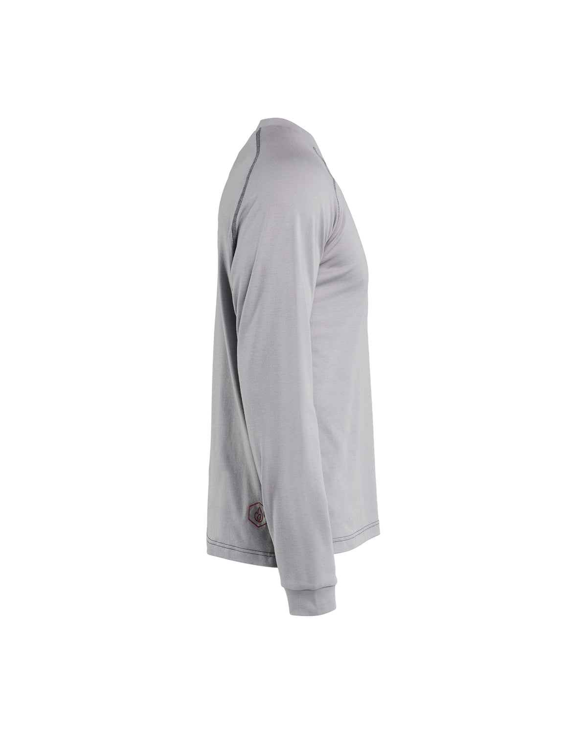 Flame Resistant Henley - Light Grey
