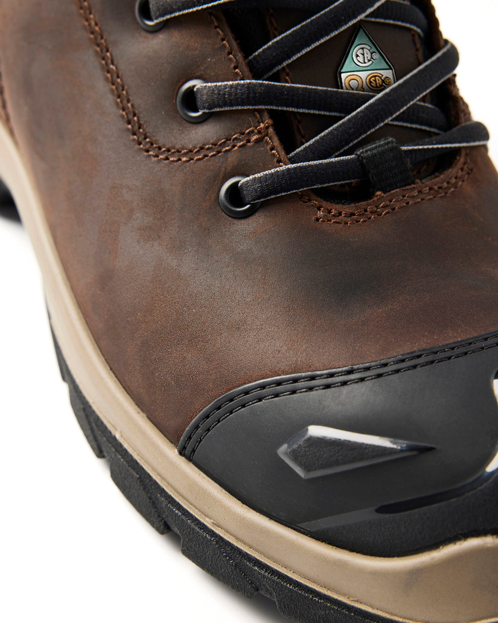 Elite 6" Safety Boot - Brown/Black