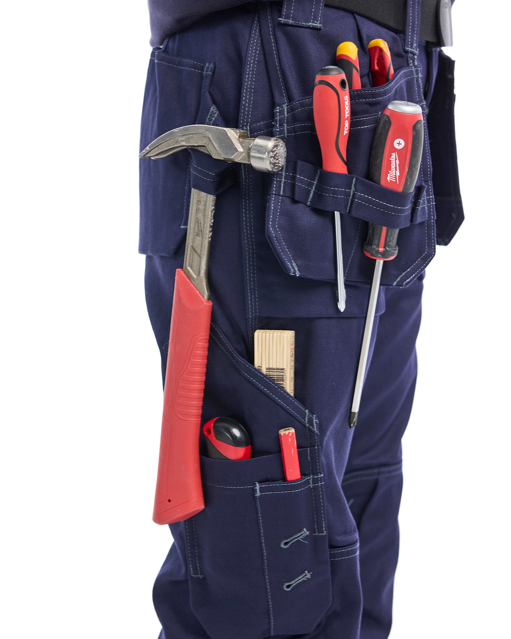 Women's FR Pant With Utility Pockets - Navy blue