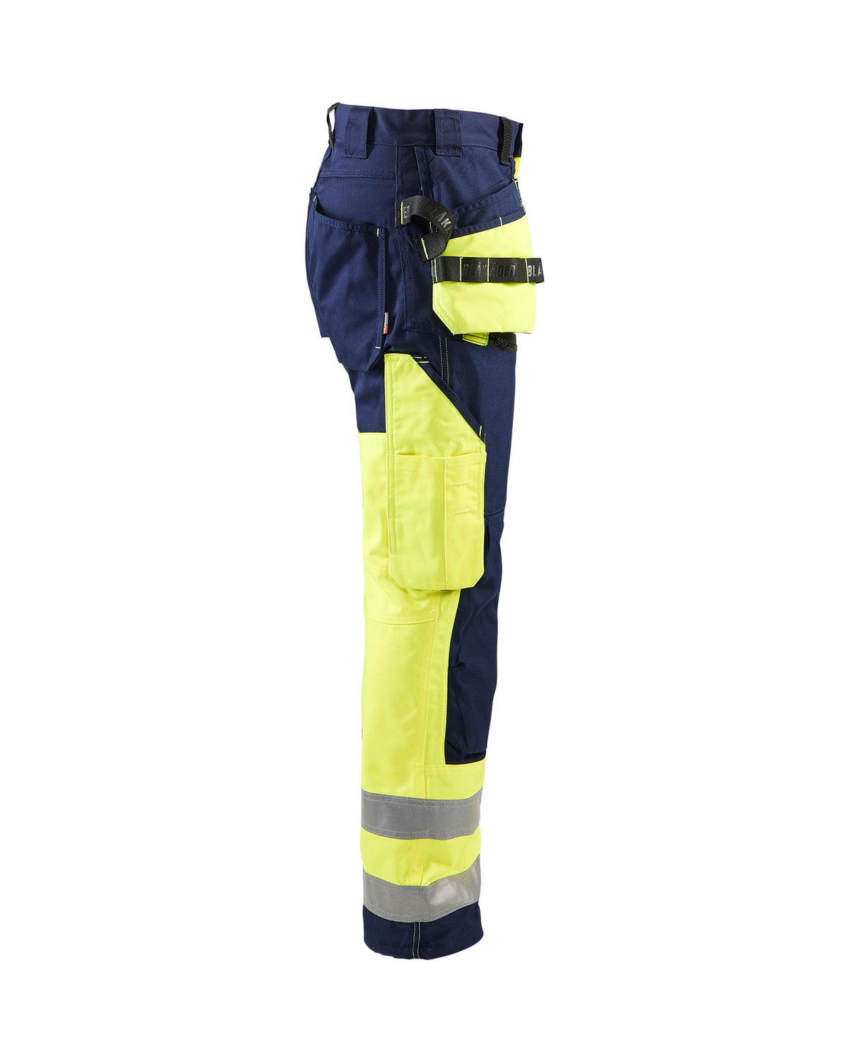 Women's Hi-Vis Max Pants - Hi-Vis Yellow / Navy Blue