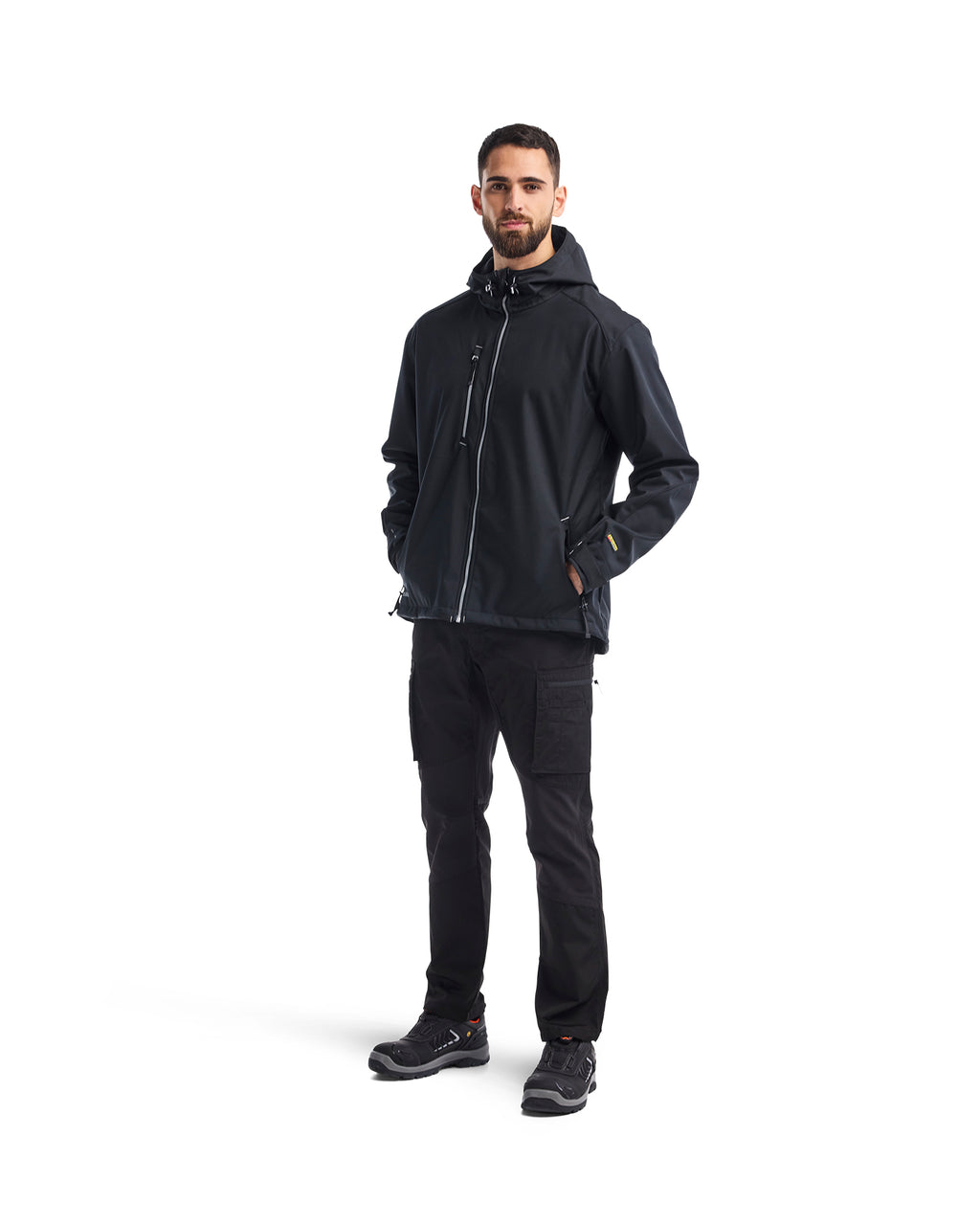 Kalispell Softshell Jacket - Black/silver