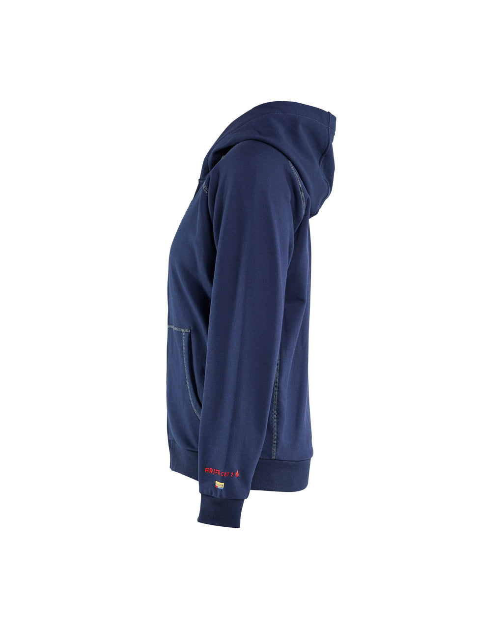 Women's FR Zip Hooded Jacket - Navy blue