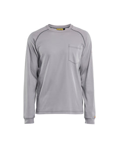 T-shirt à MANCHES LONGUES LÉGER RÉSISTANT AUX FLAMMES (9.1cal) - Gris très clair