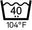 40°C/104°F