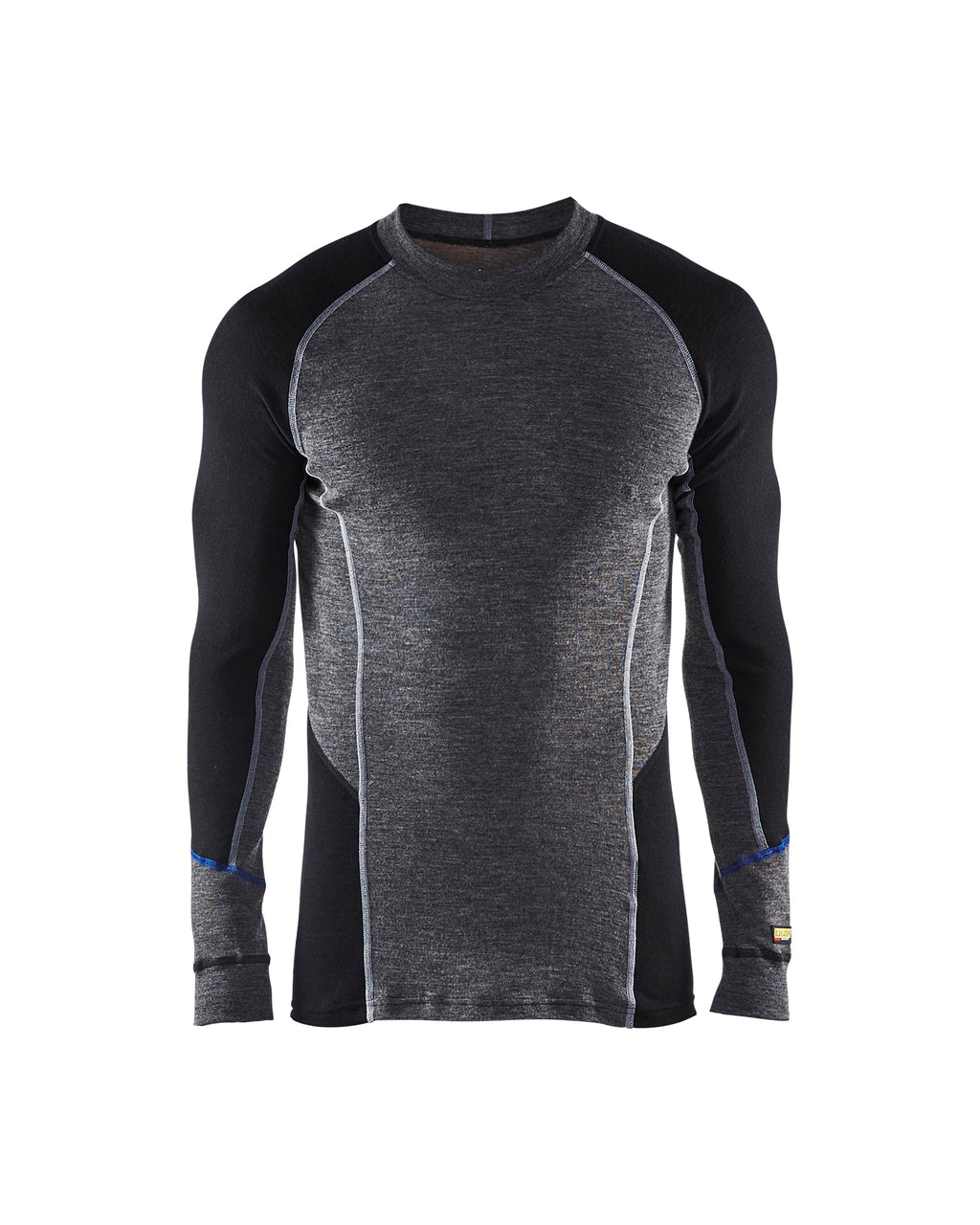 Warm Base Layer Top - Gray/Black
