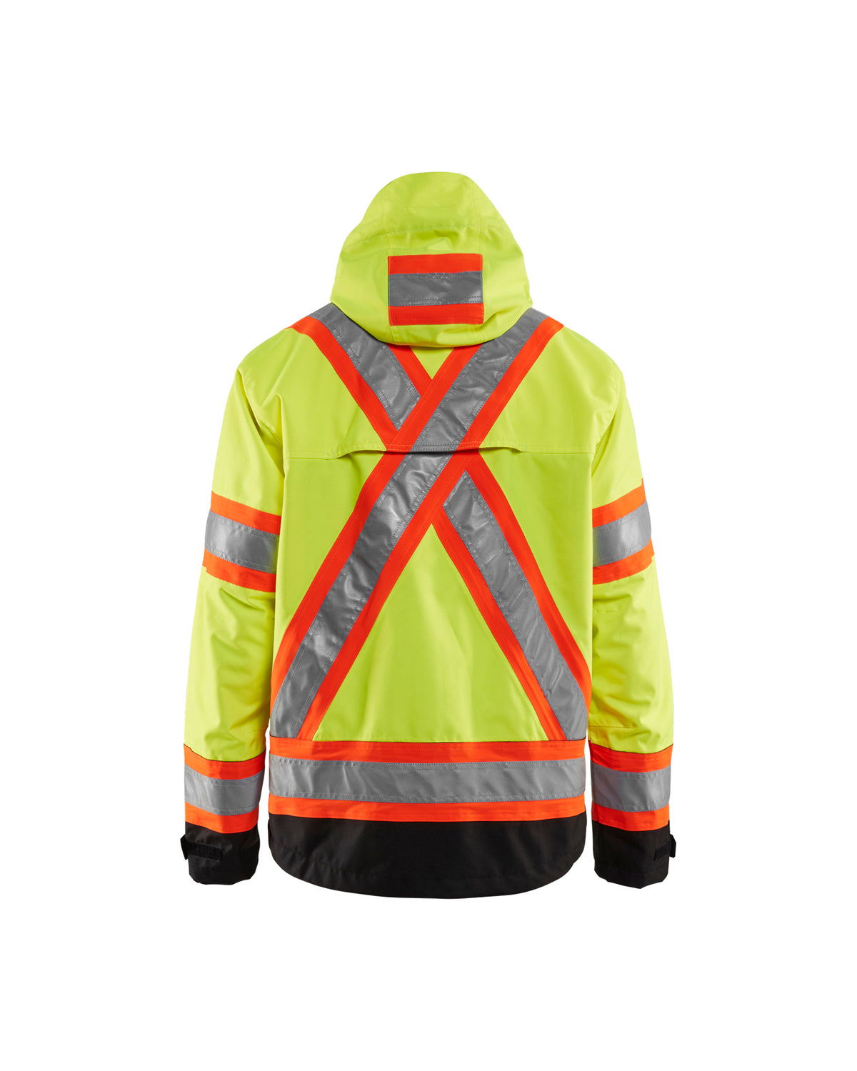 Veste Coquille Haute Visibilité Conforme CSA - Jaune/Noir