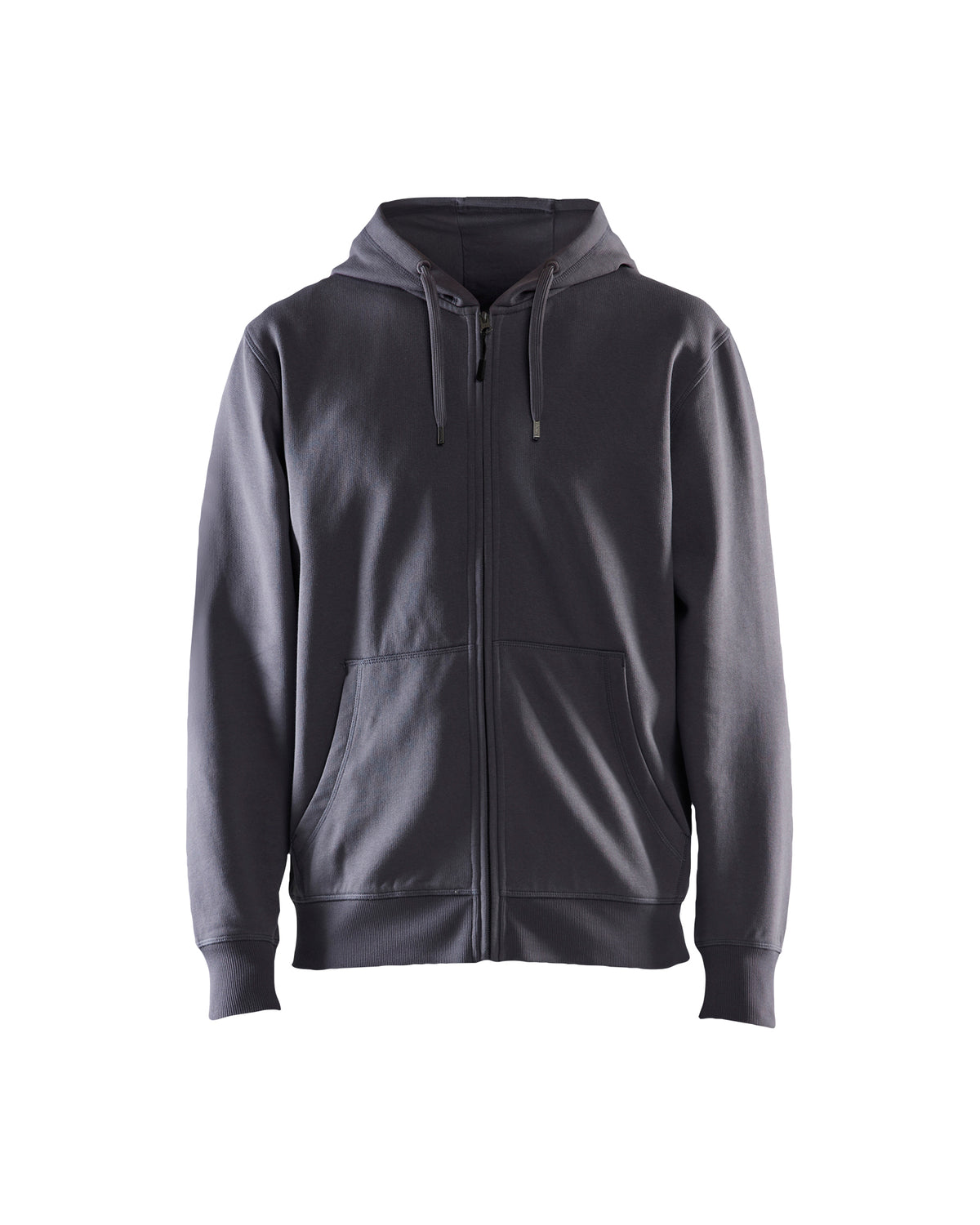 Hooded Zip-up Sweatshirt - Grey
