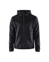 Knitted Fleece Jacket - Dark grey/Black