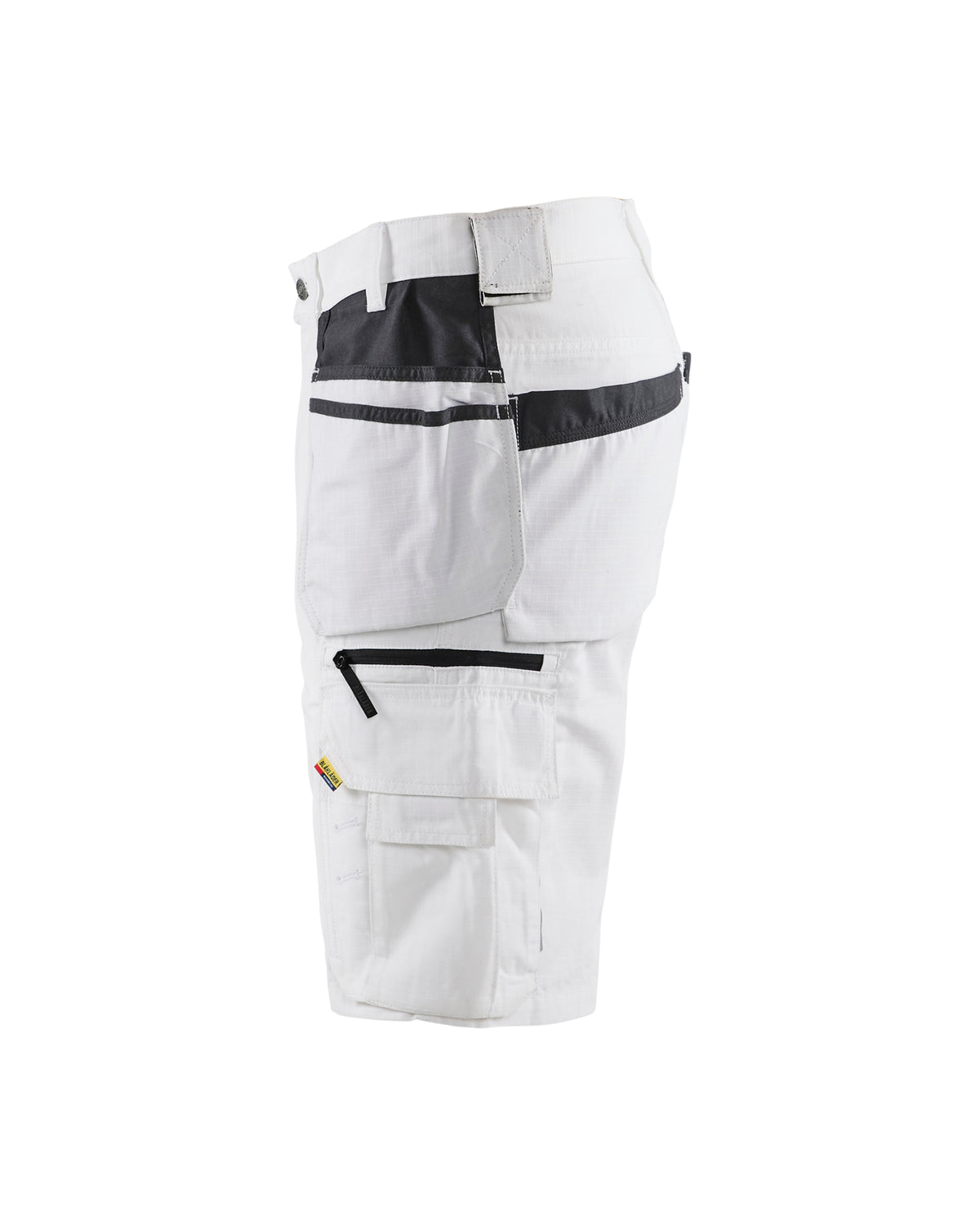 Ripstop Max Shorts - White/Dark grey