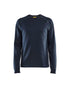 Flame Resistant Long Sleeve T-Shirt - Navy Blue