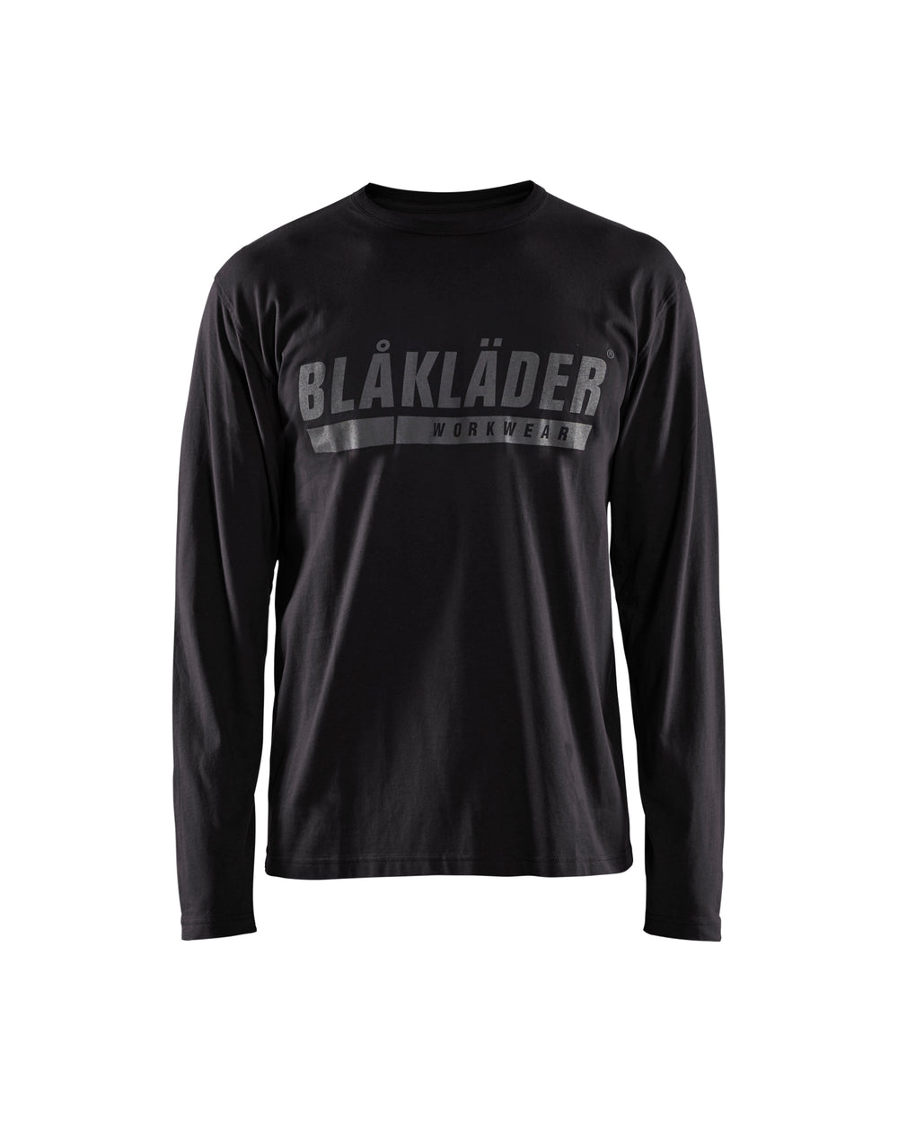 Long Sleeve Branded T-shirt - Black