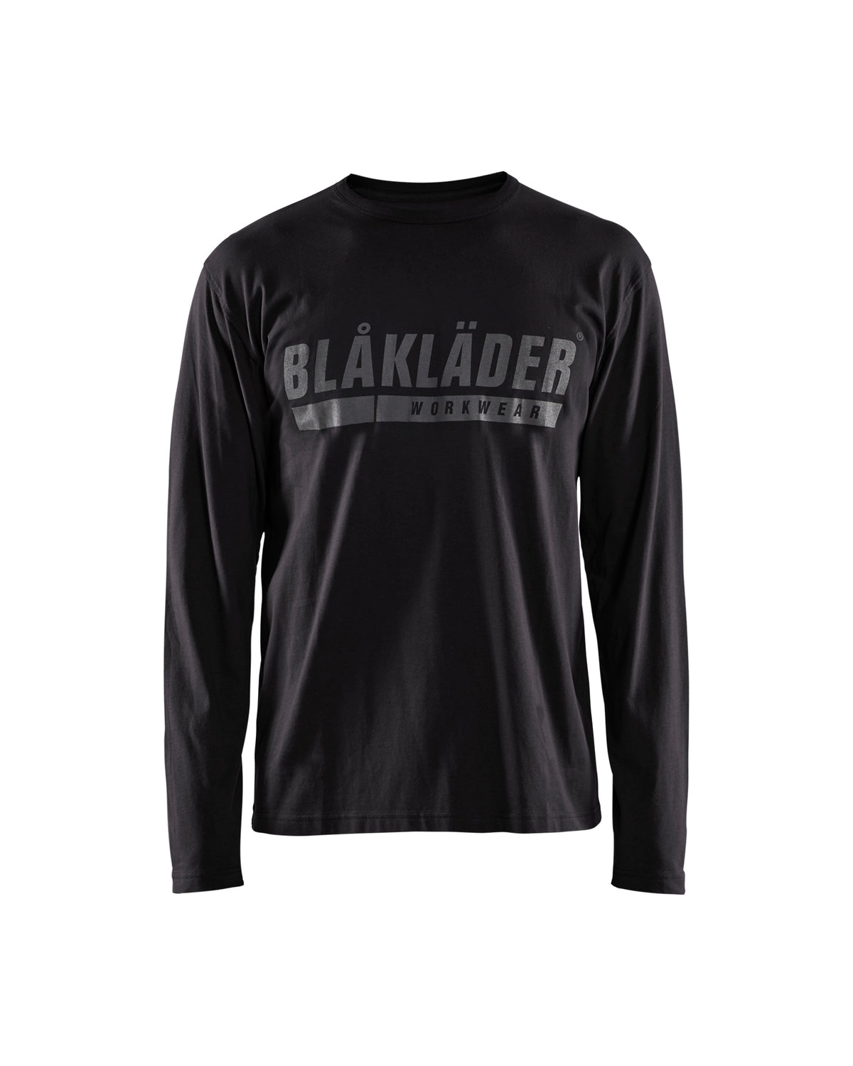 Long Sleeve Branded T-shirt - Black