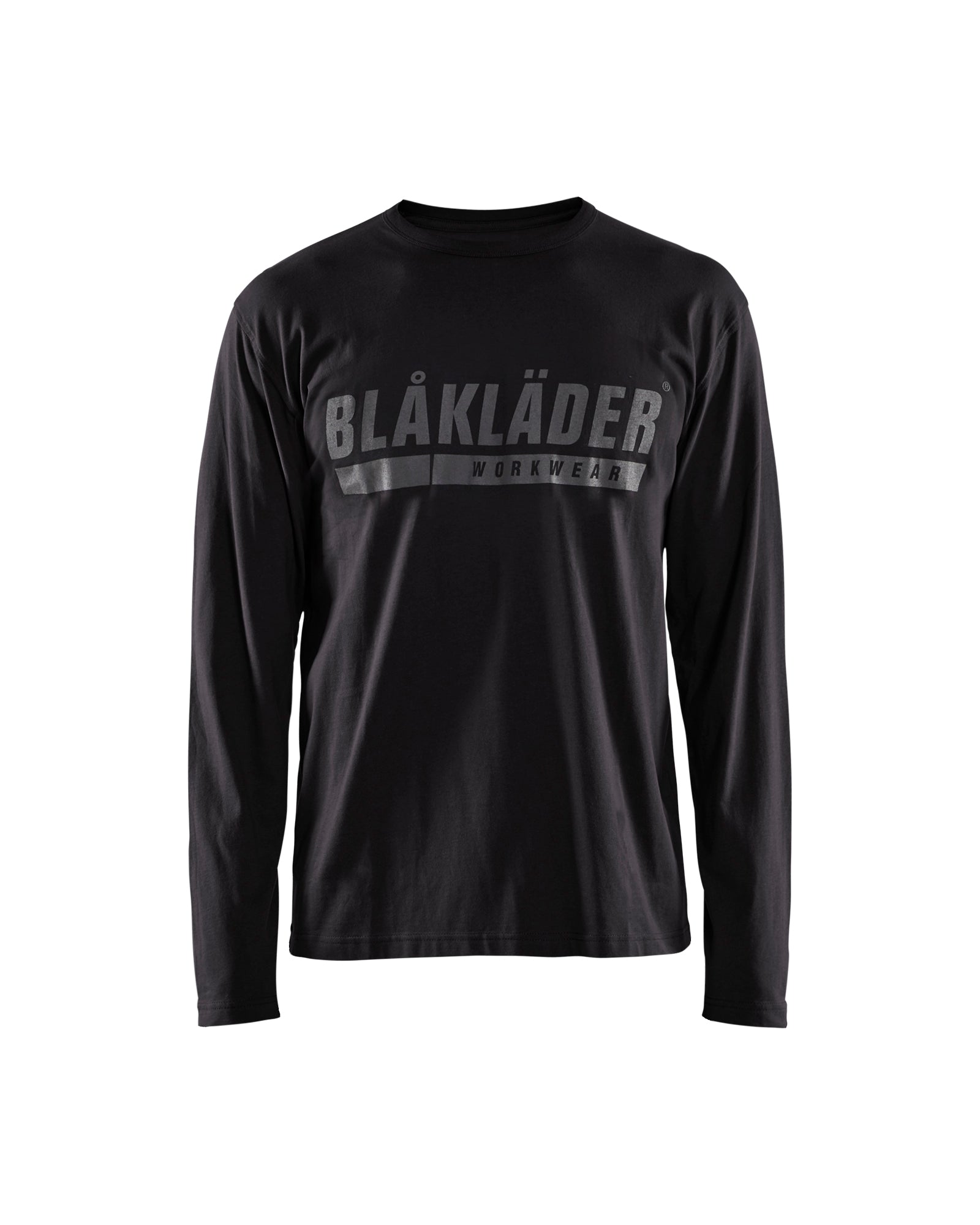 Long Sleeve Branded T-shirt - Black