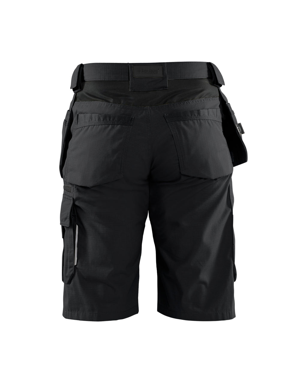Ripstop Long Short With Utility Pockets - Black