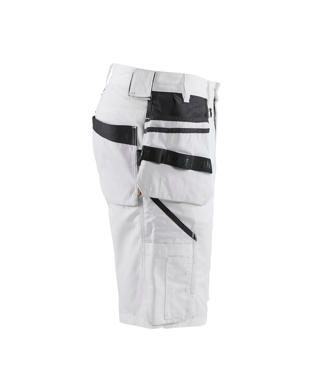 Ripstop Shorts - With Utility Pockets - White/Dark grey