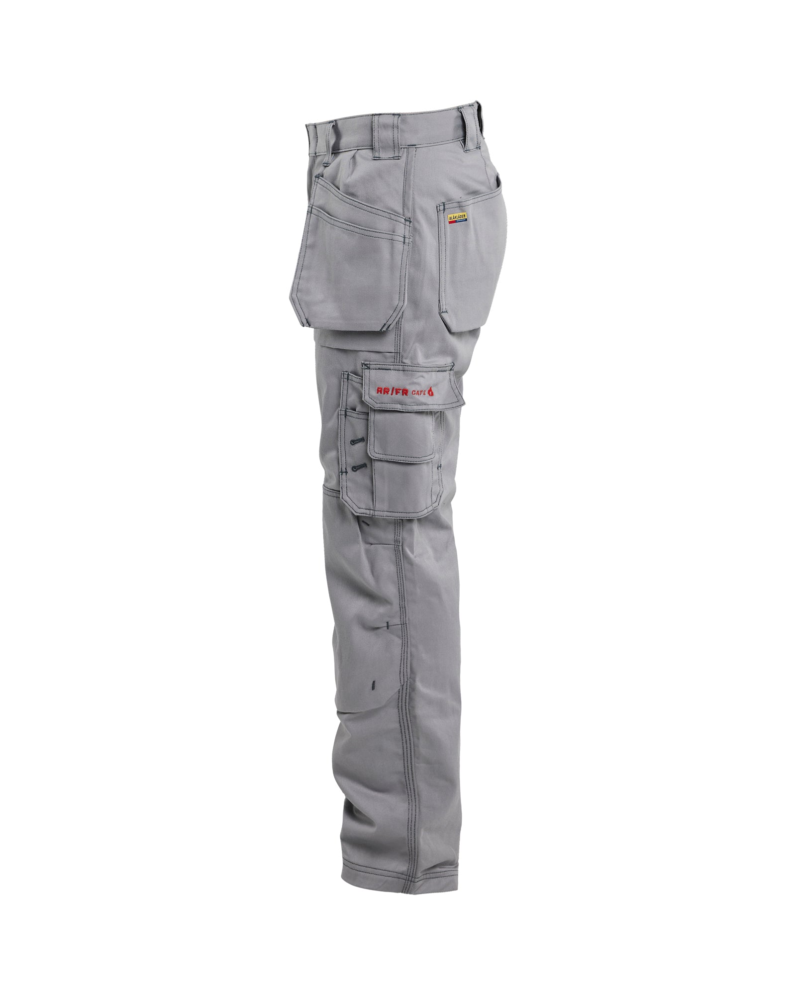 PANTALON RÉSISTANT AUX FLAMMES AVEC POCHES UTILITAIRES POUR FEMMES - Gris très clair