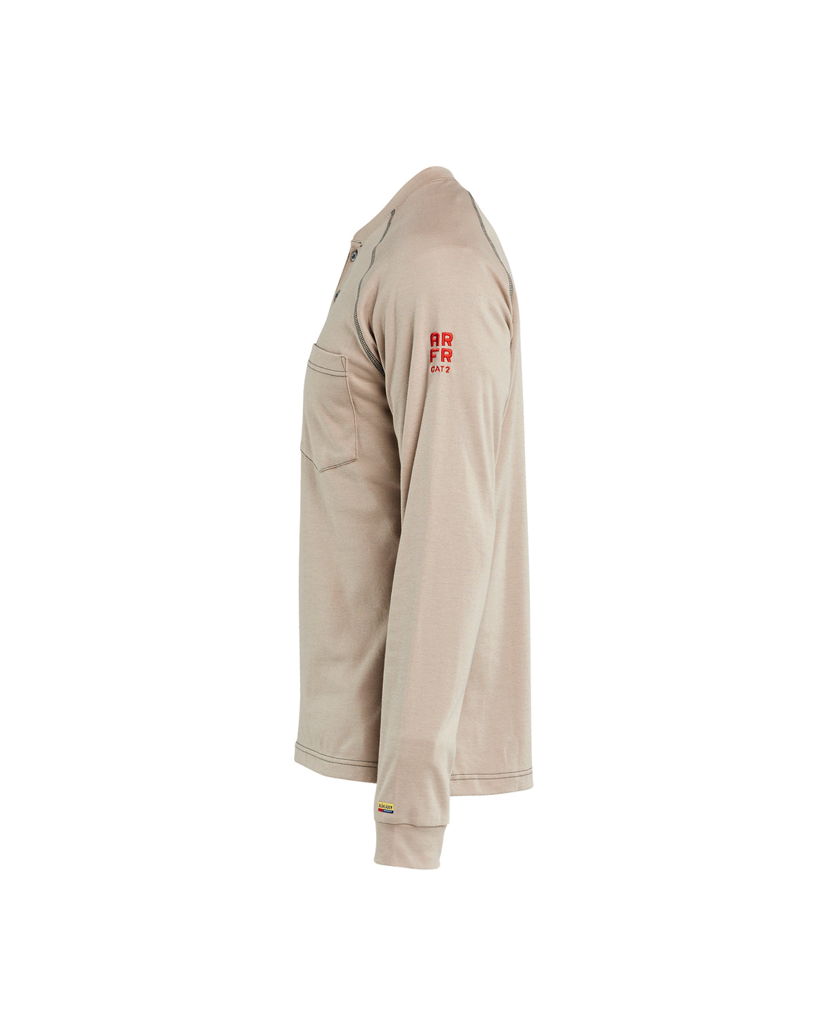 Flame Resistant Henley - Stone