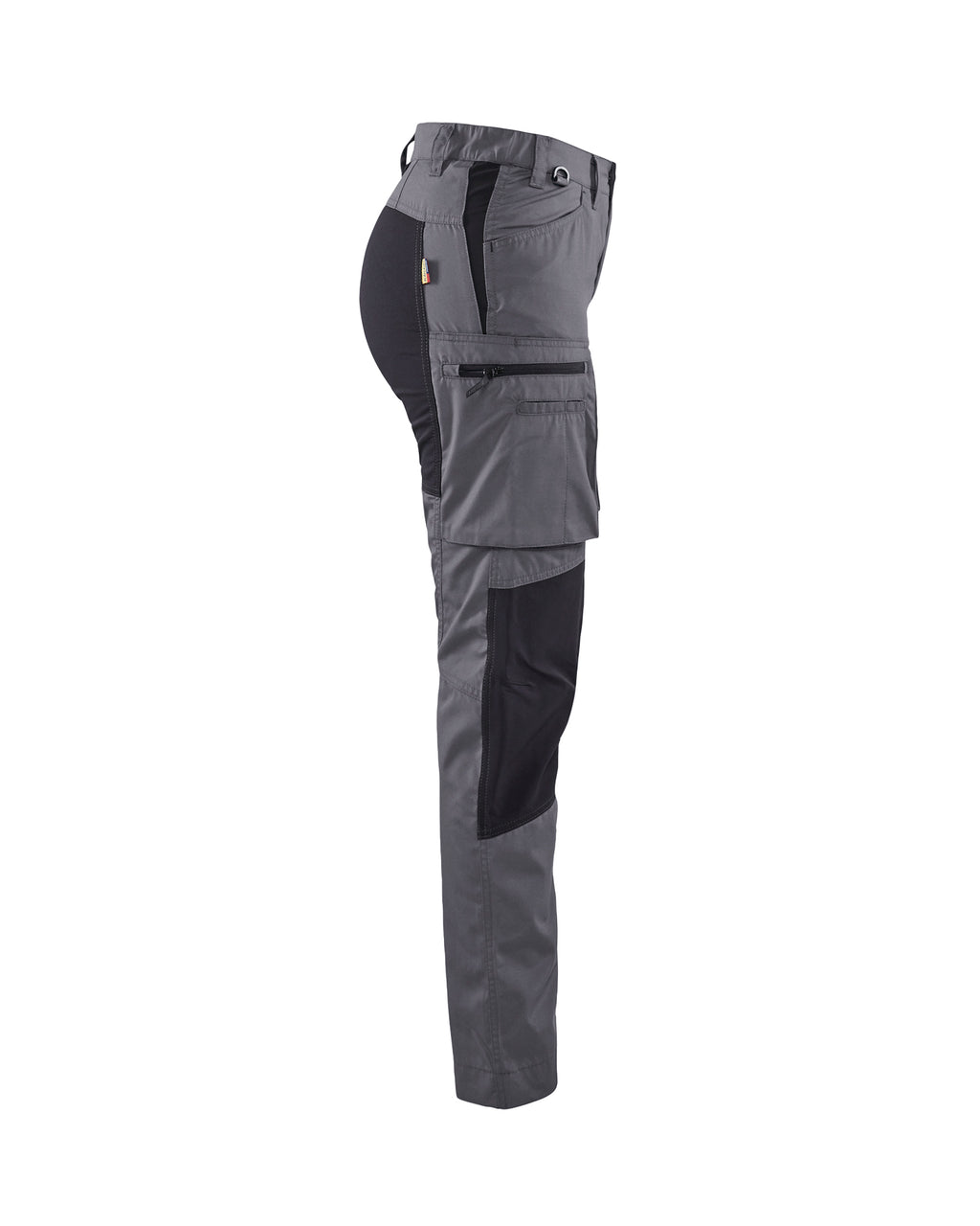 WOMEN'S SERVICE STRETCH PANTS - Grey/Black