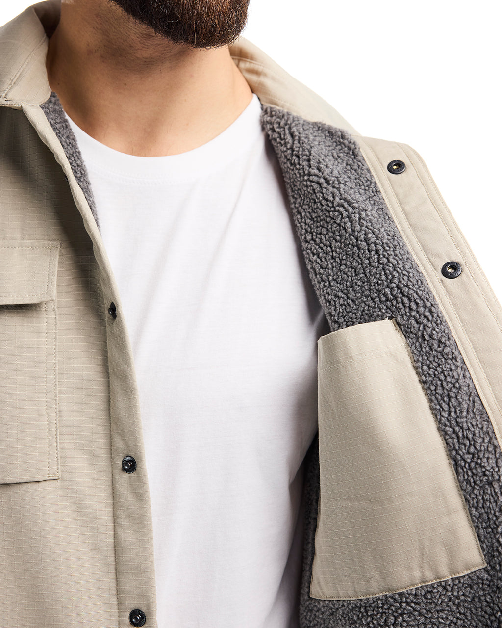 Ripstop Jacket - Stone